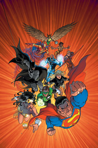 Justice League of America #2 cover (Turner version)