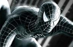 Black costume Spidey